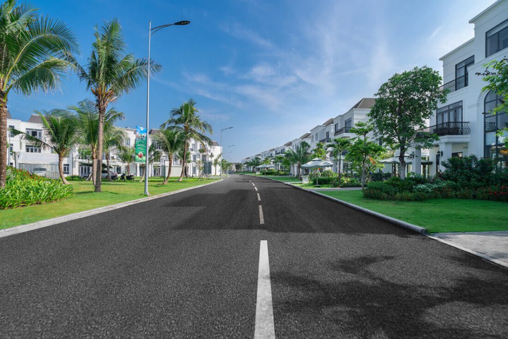 Hình ảnh thực tế biệt thự song lập tại west lakes golf villas