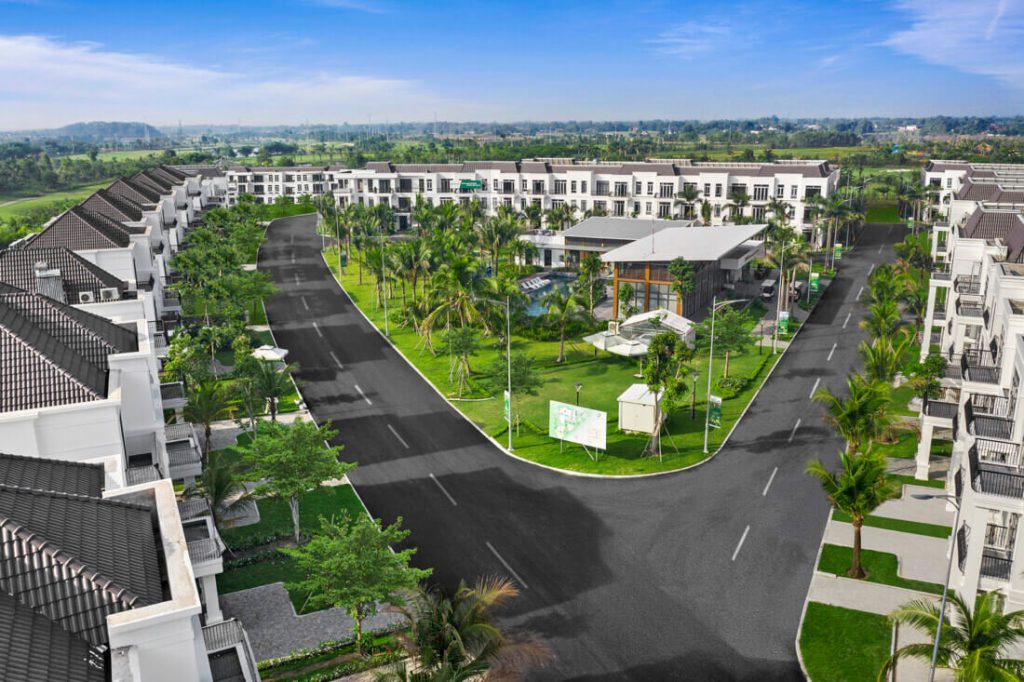 Hình ảnh thực tế Biệt thự mini tại west lakes golf villas