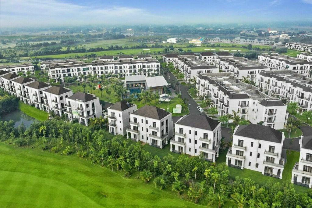 Ảnh thực tế tại dự án West lakes golf villas