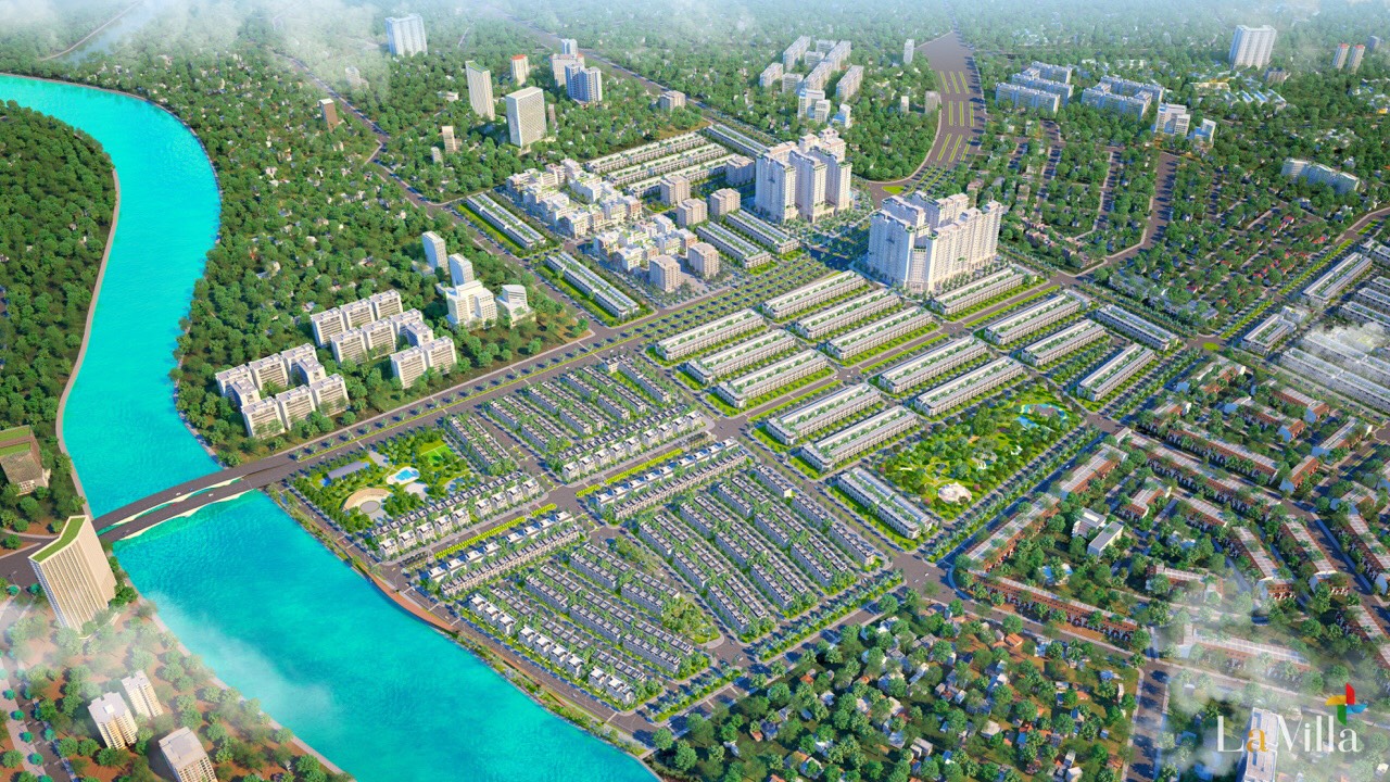 2. Phối cảnh Dự án Lavilla Green City Tân An